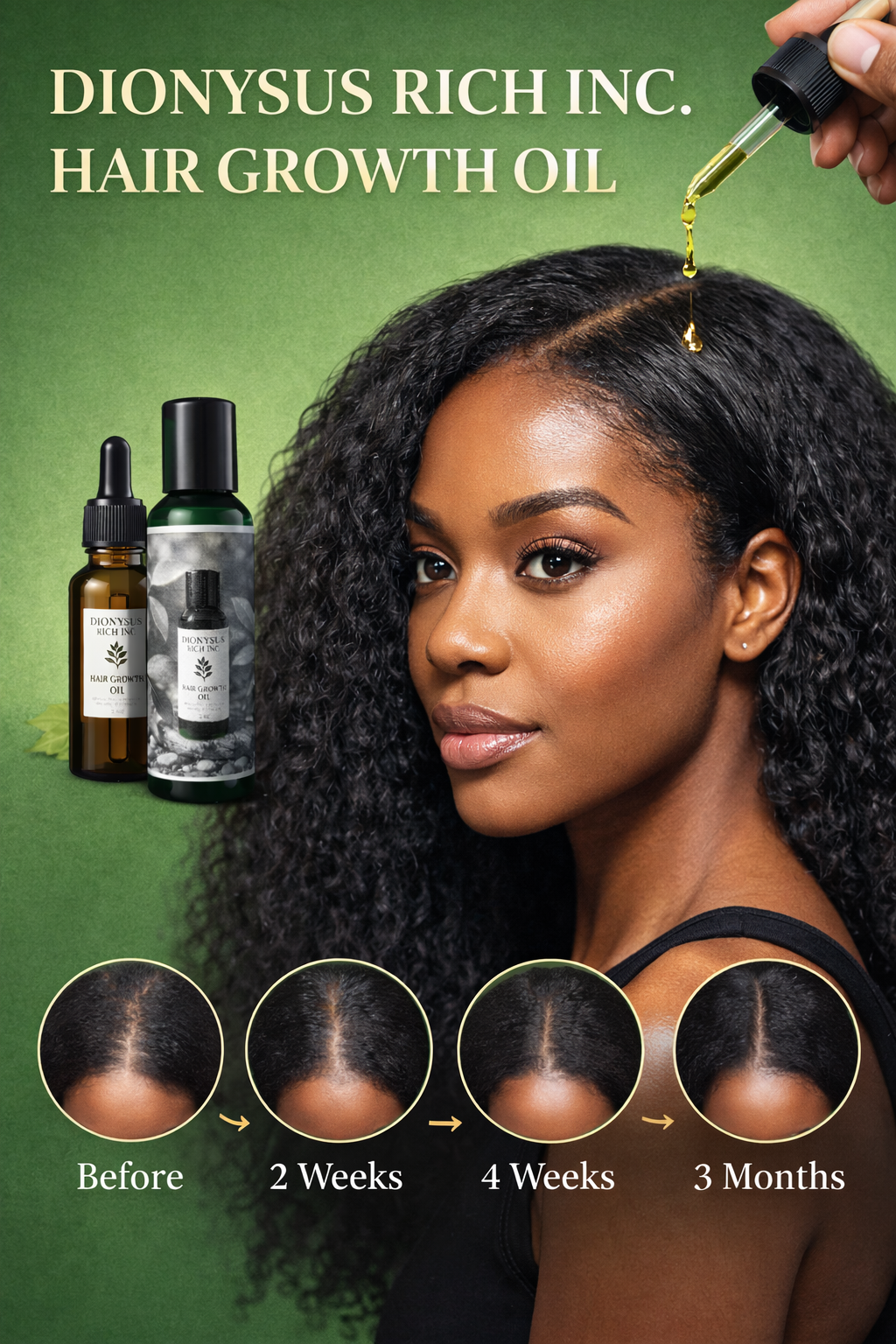 Dionysus hair Growth Oil